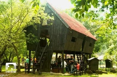 Nhà sàn tập thể 15 khách